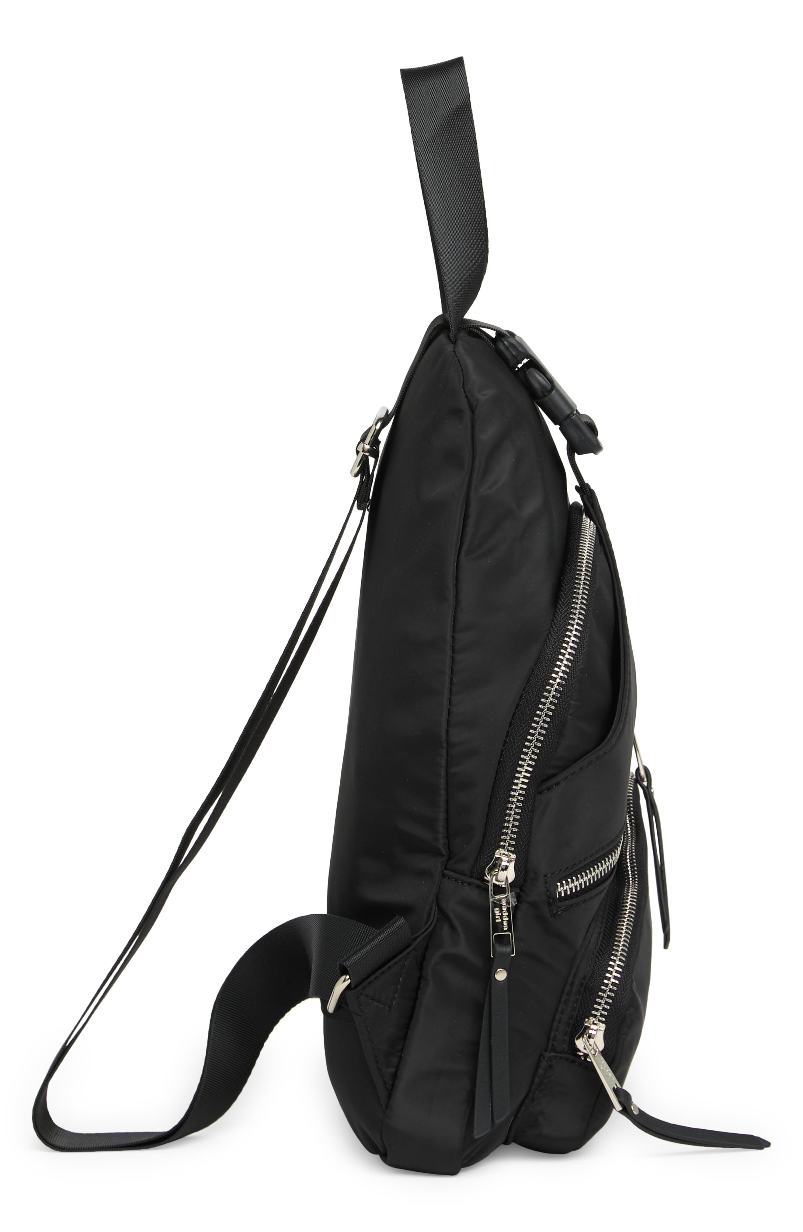 Madden Girl Sling Bag, Alternate, color, Black