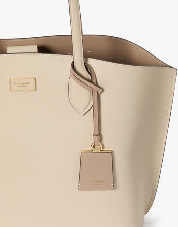 large suite leather tote