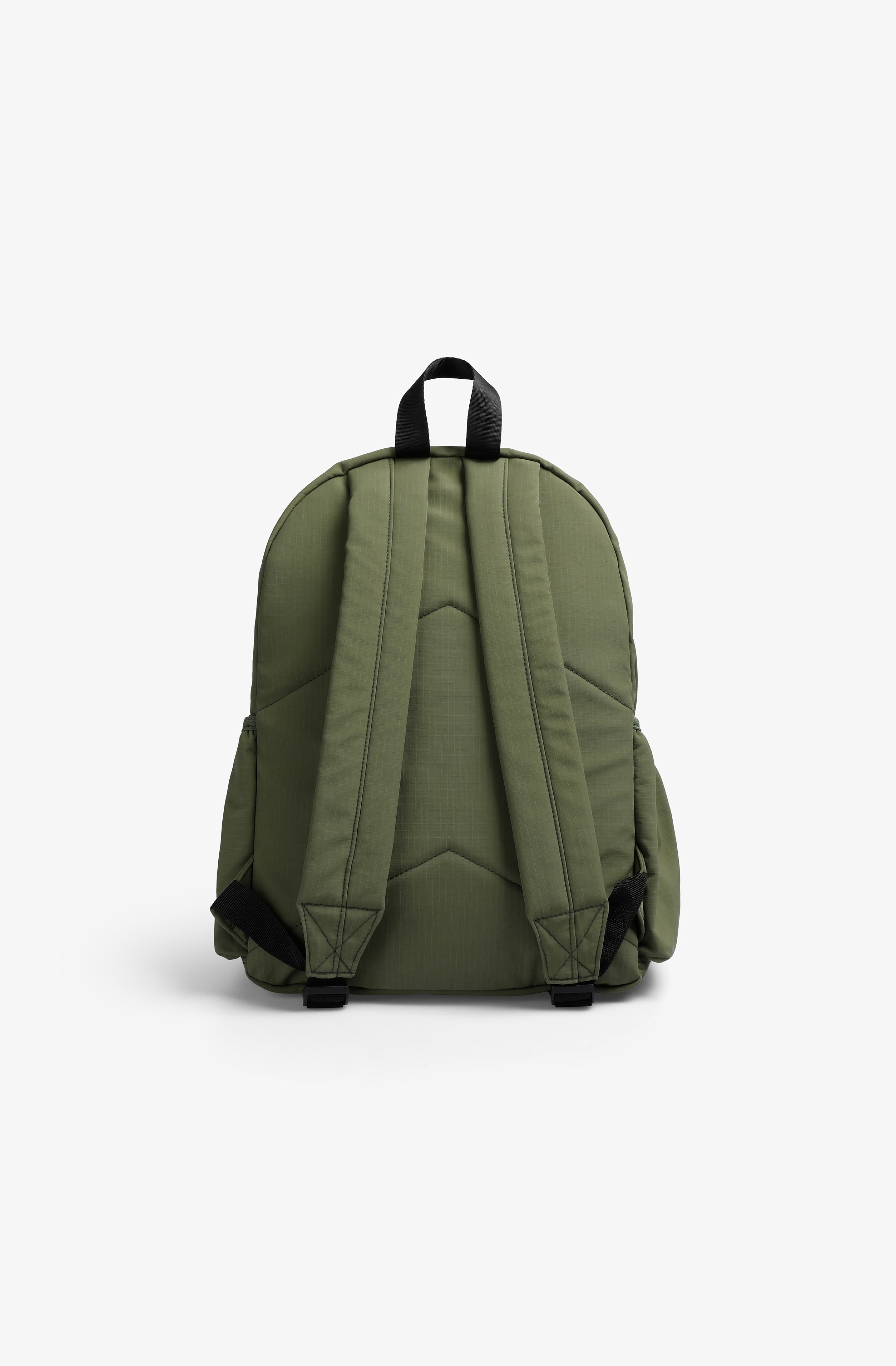 Scalpers Patch Backpack Bag Kids, Alternate, color, Olive