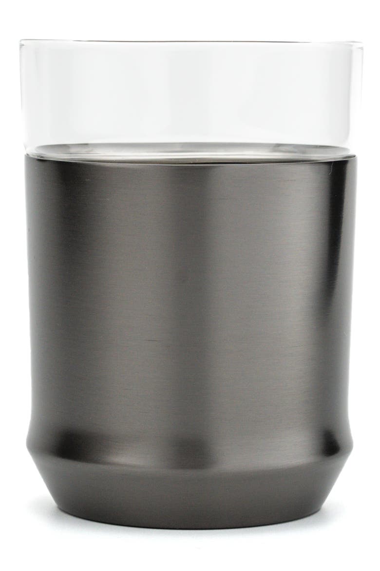 Hybrid Cocktail Glass, Alternate, color, GUNMETAL BLACK