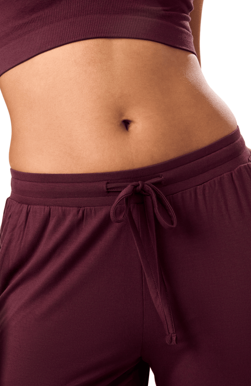 Kindred Bravely Everyday Maternity & Postpartum Lounge Joggers In Burgundy