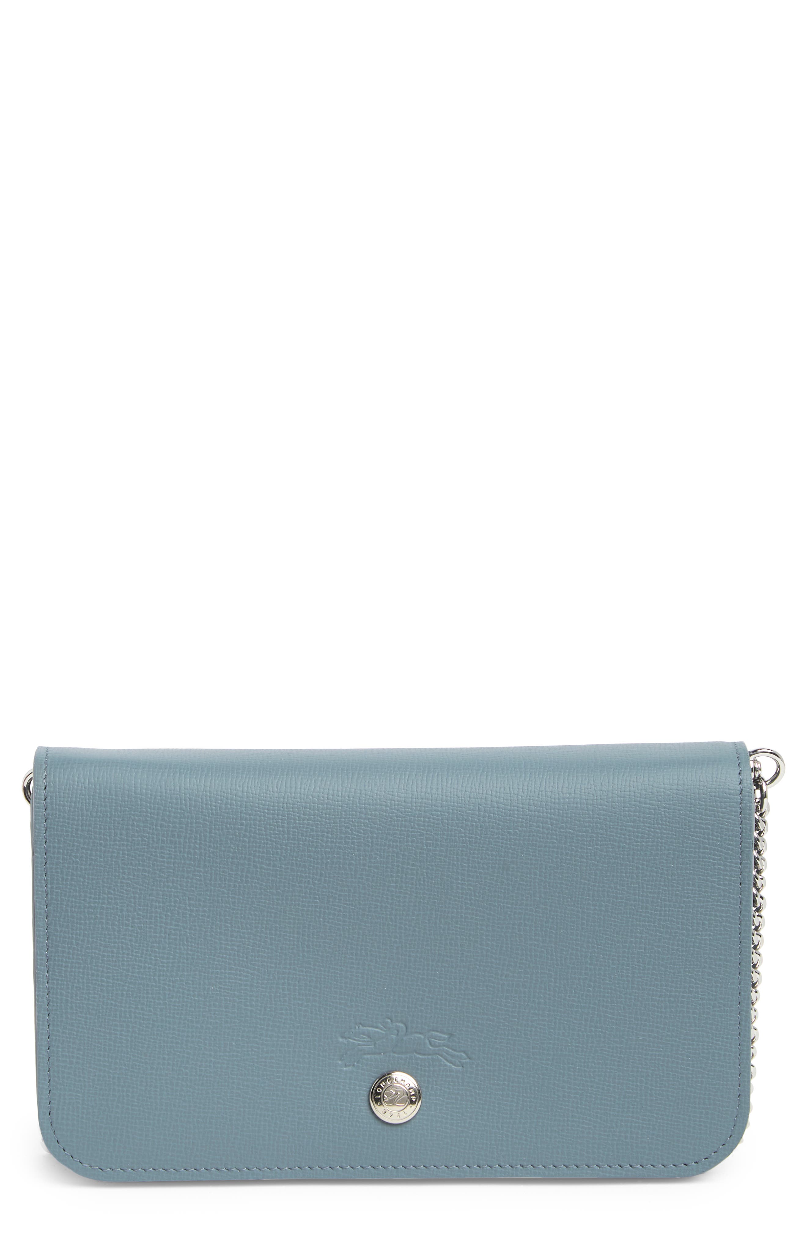 Longchamp Le Pliage Wallet on a Chain