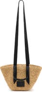 AllSaints Celayne Straw Mini Tote