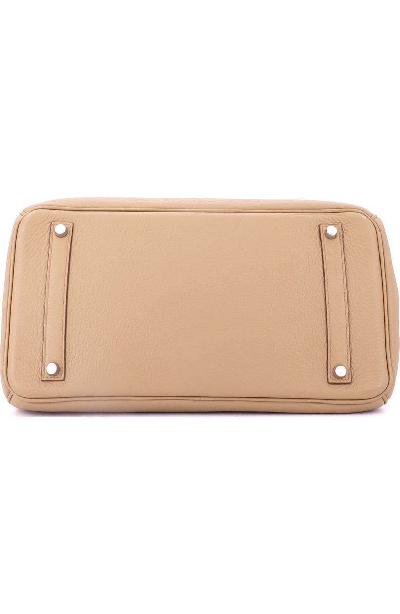 Pre-Owned Hermes Birkin Handbag Light Togo with Palladium Hardware 35, Alternate, color, Tabac Camel