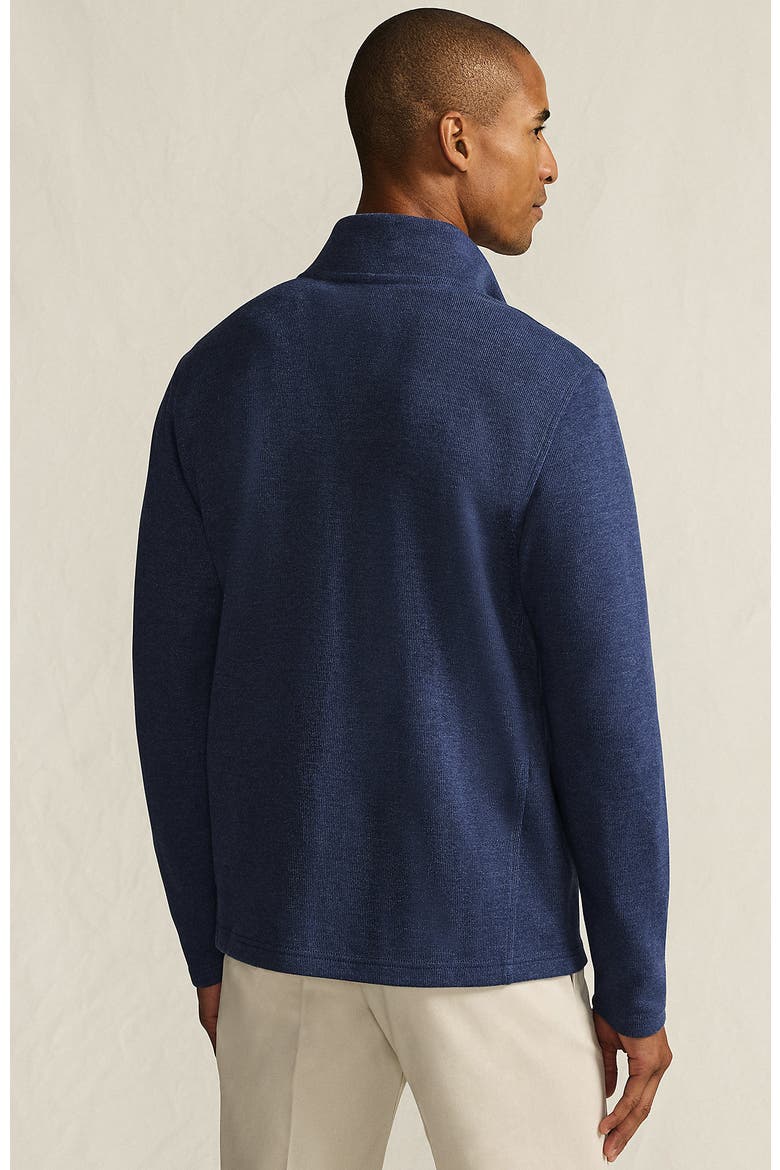 Bedford Rib Full Zip, Alternate, color, Medium Denim Heather