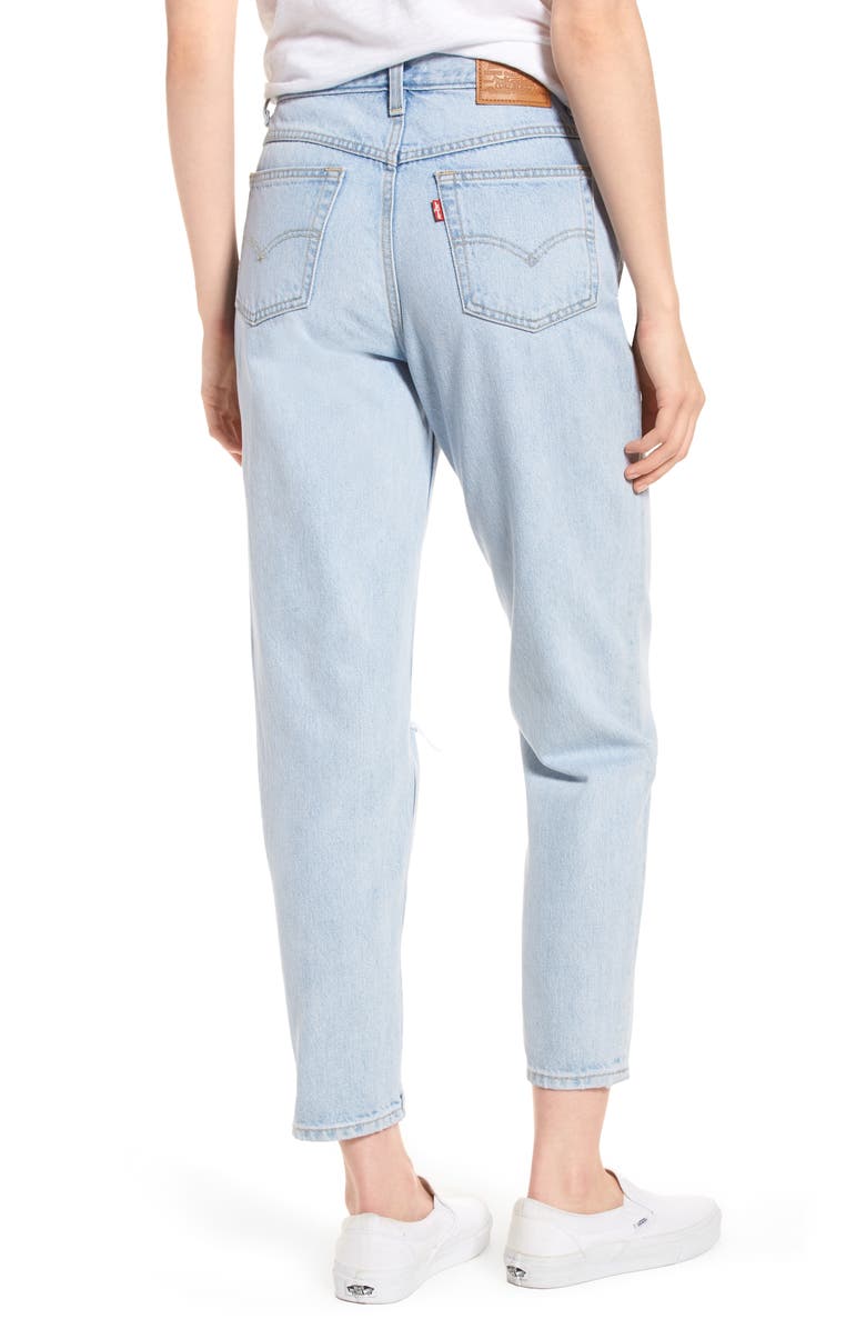 Levi's<sup>®</sup> Mom High Waist Jeans, Alternate, color, 