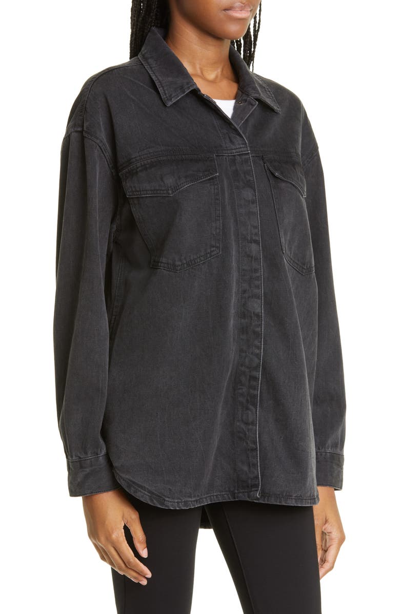 Pistola Mandy Oversize Shacket, Alternate, color, 