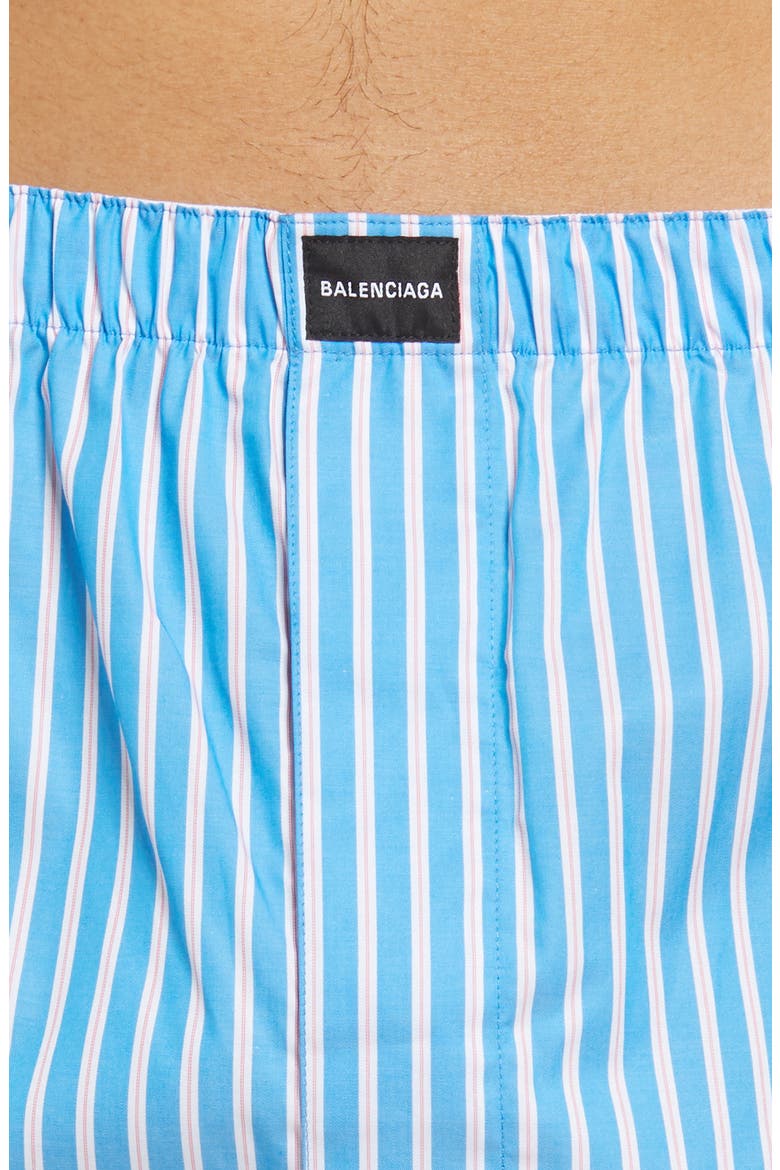Stripe Boxer Shorts, Alternate, color, BLUE/ WHITE