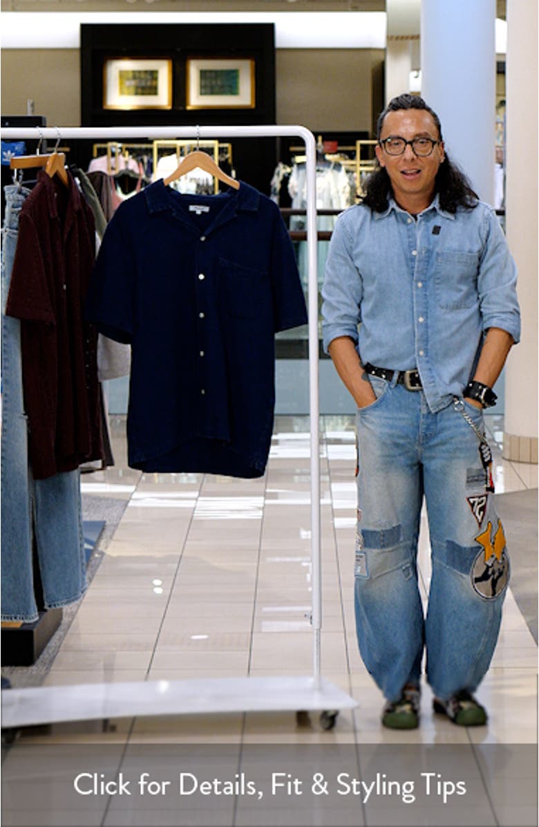 Indigo Dyed Camp Shirt, sales video thumbnail