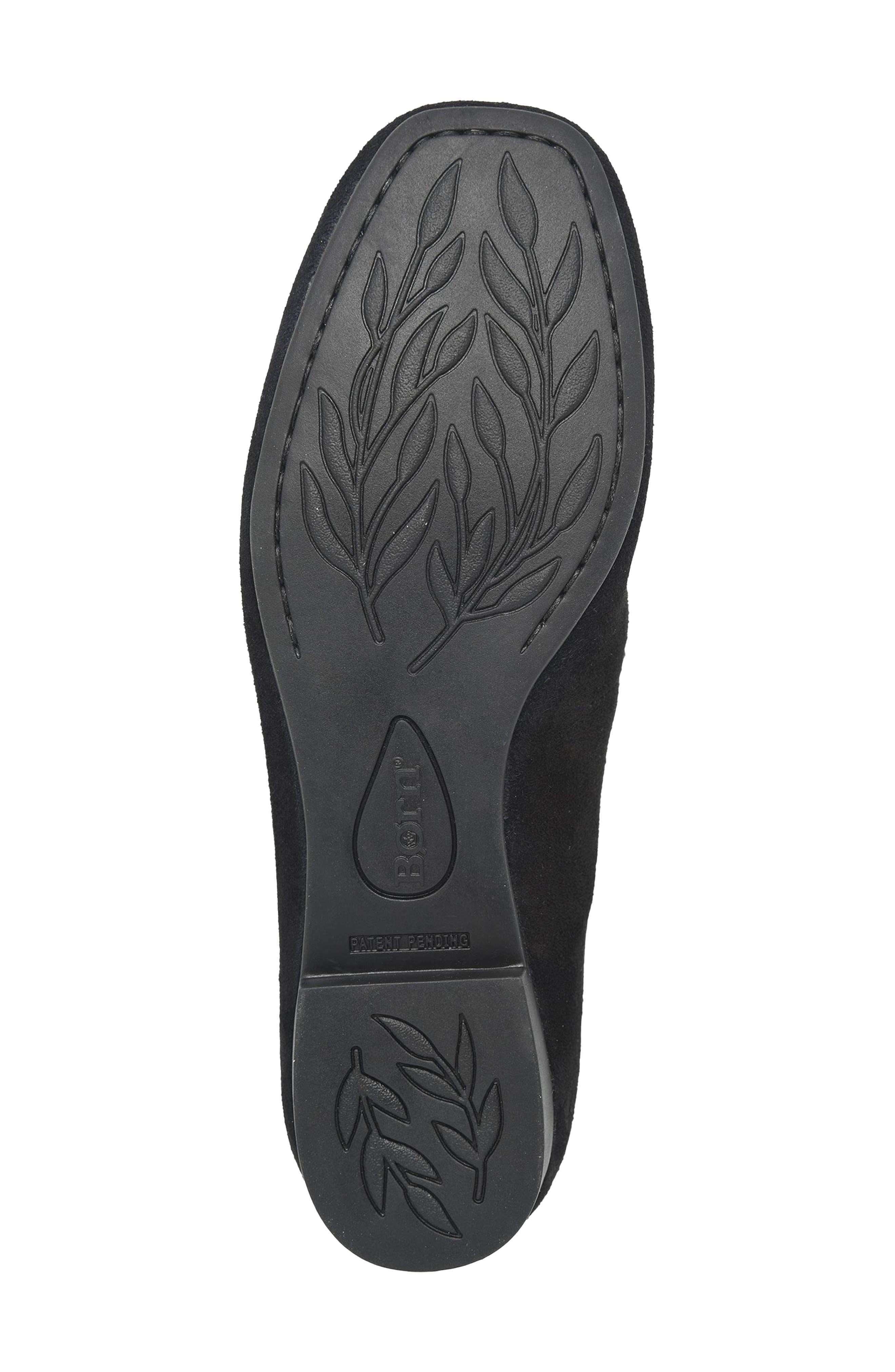 Børn Bley Mary Jane Flat, Alternate, color, Black Suede