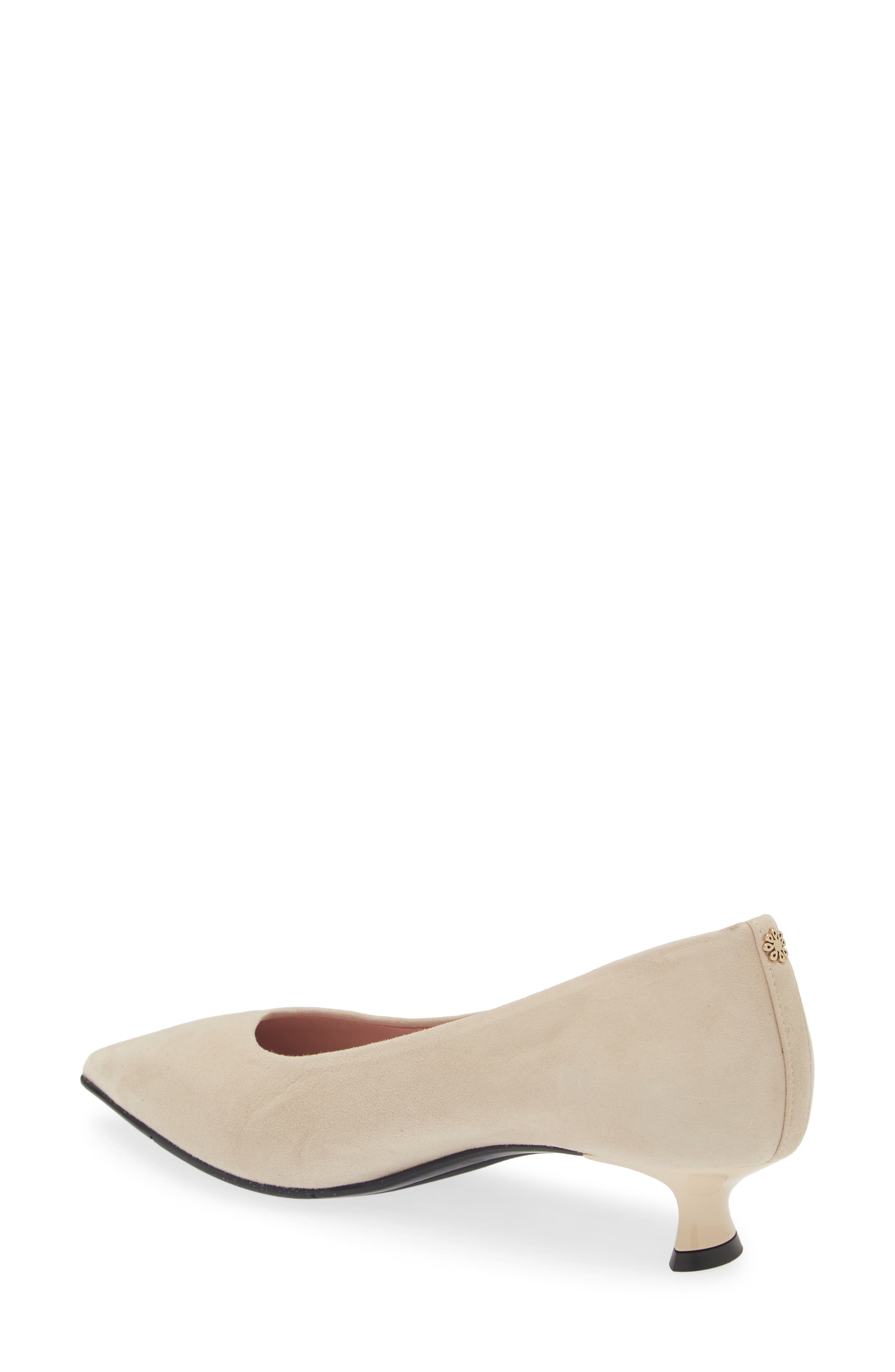 Romy Pointed Toe Pump, Alternate, color, TAUPE SUEDE