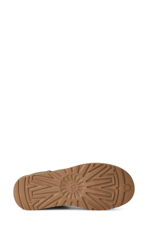 Ugg(r) Ugg Classic Mini Ii Genuine Shearling Lined Boot In Green