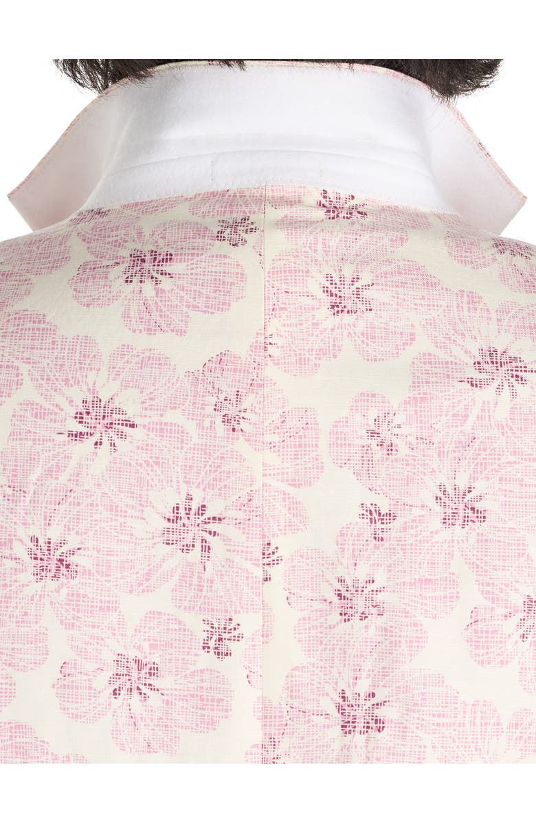 Tallia Big & Tall Floral Sport Coat, Alternate, color, Pink