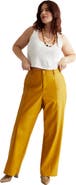 June + Vie High Waisted Faux Leather Pant