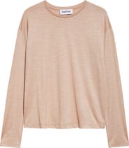 PARTOW Myrtle Long Sleeve Modal & Cashmere T-Shirt