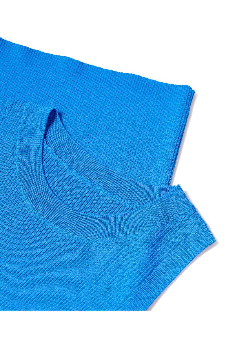 MANGO Rib Sweater Tank, Alternate, color, 