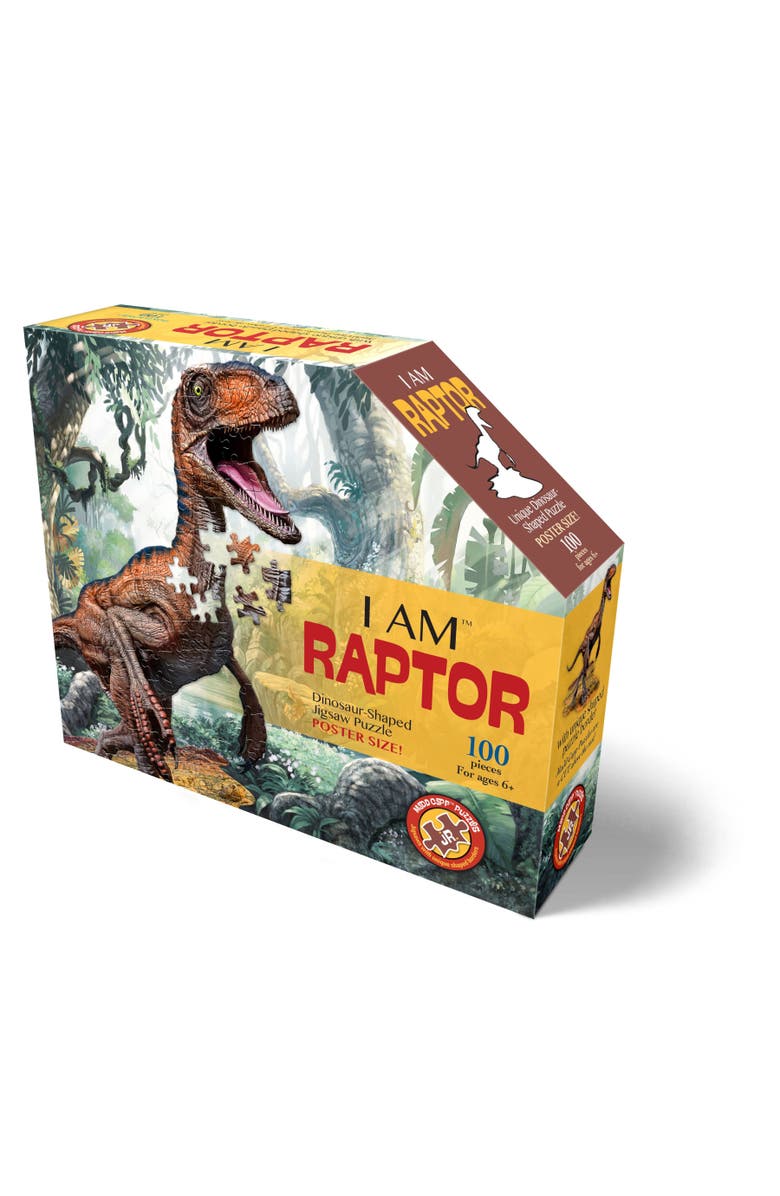 Madd Capp RAPTOR 100 Piece Jigsaw Puzzle For Ages 6 And Up, Main, color, Multicolored
