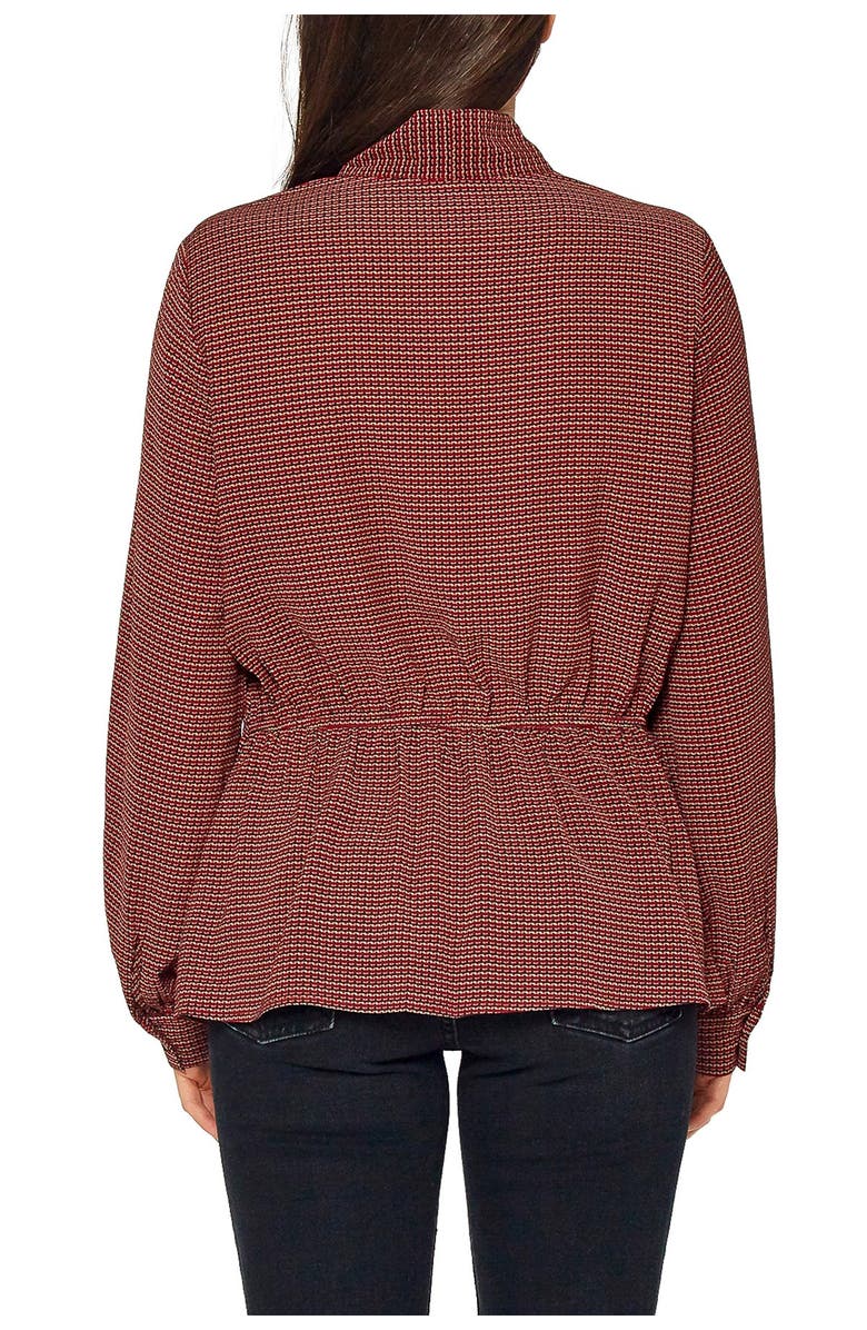 Pleione Tie Neck Blouse, Alternate, color, 