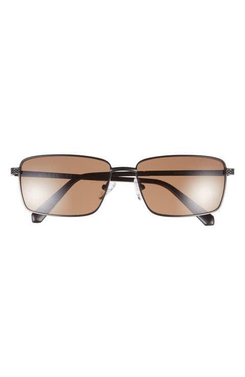 59mm Rectangular Sunglasses