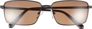 GUESS 59mm Rectangular Sunglasses