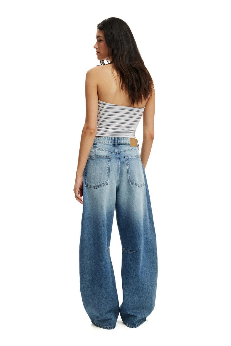 Women's Barrel Jean, Main, color, Eve Blue