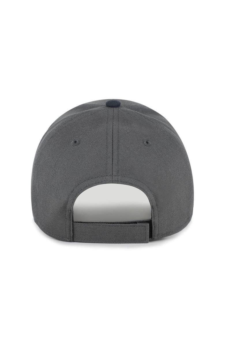 Men's '47 Charcoal Chicago Bears Split Block MVP Adjustable Hat, Alternate, color, Charcoal