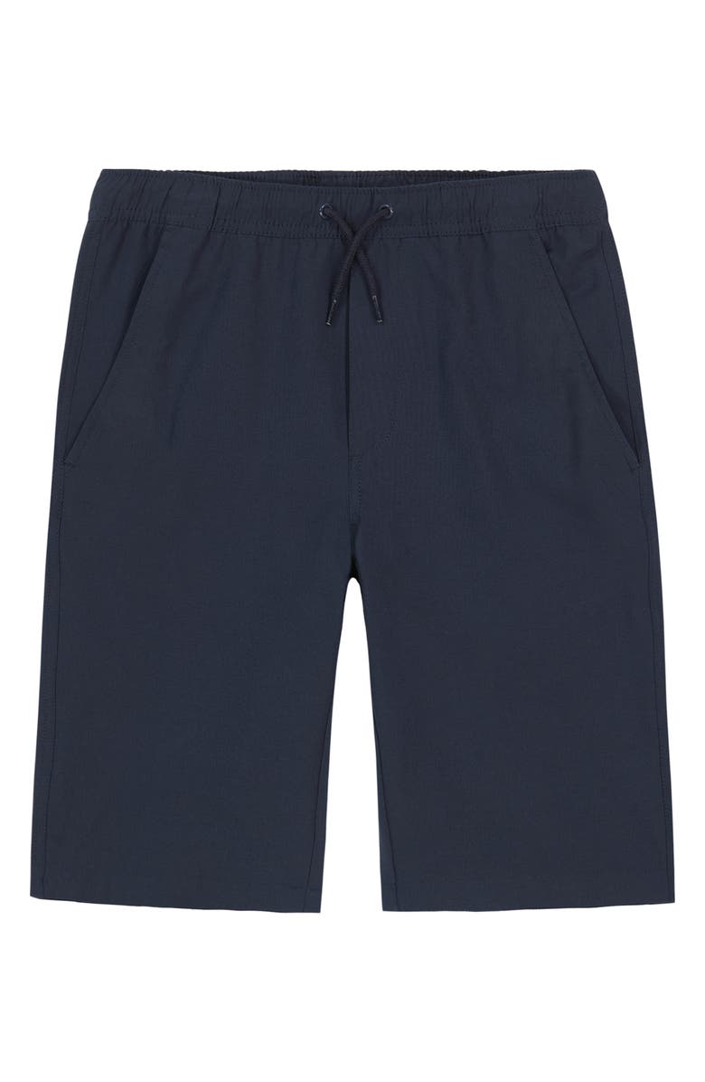Nautica Lowell Jogger Uniform Short, Main, color, 410 Navy