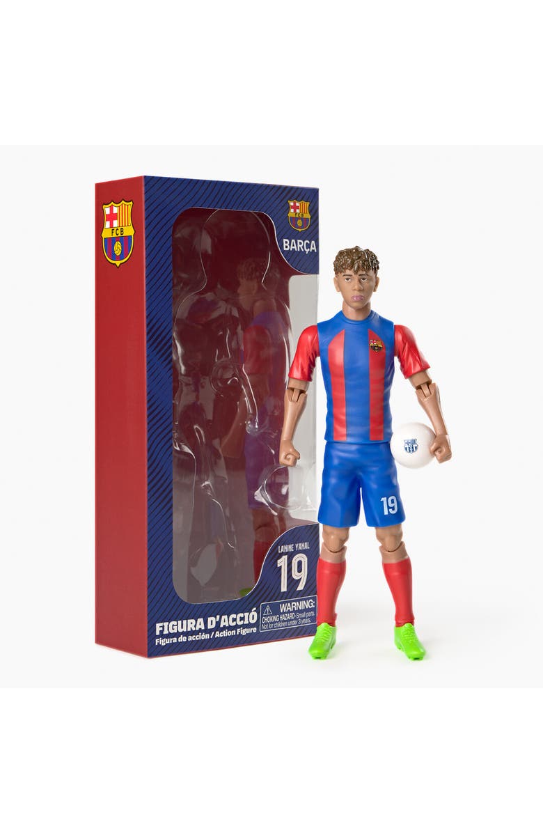 Banbo Toys SOCKERS FC Barcelona Lamine Yamal 8" Collectible Soccer Action Figure, Main, color, Blue