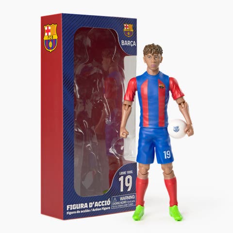 SOCKERS FC Barcelona Lamine Yamal 8" Collectible Soccer Action Figure