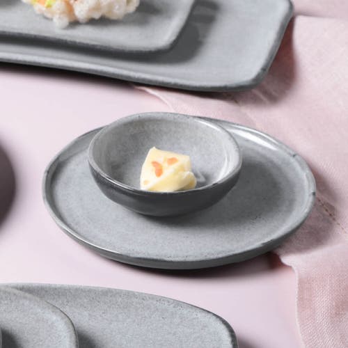 Porto Brasil Organic Ramekin Set Of 6 In Gray