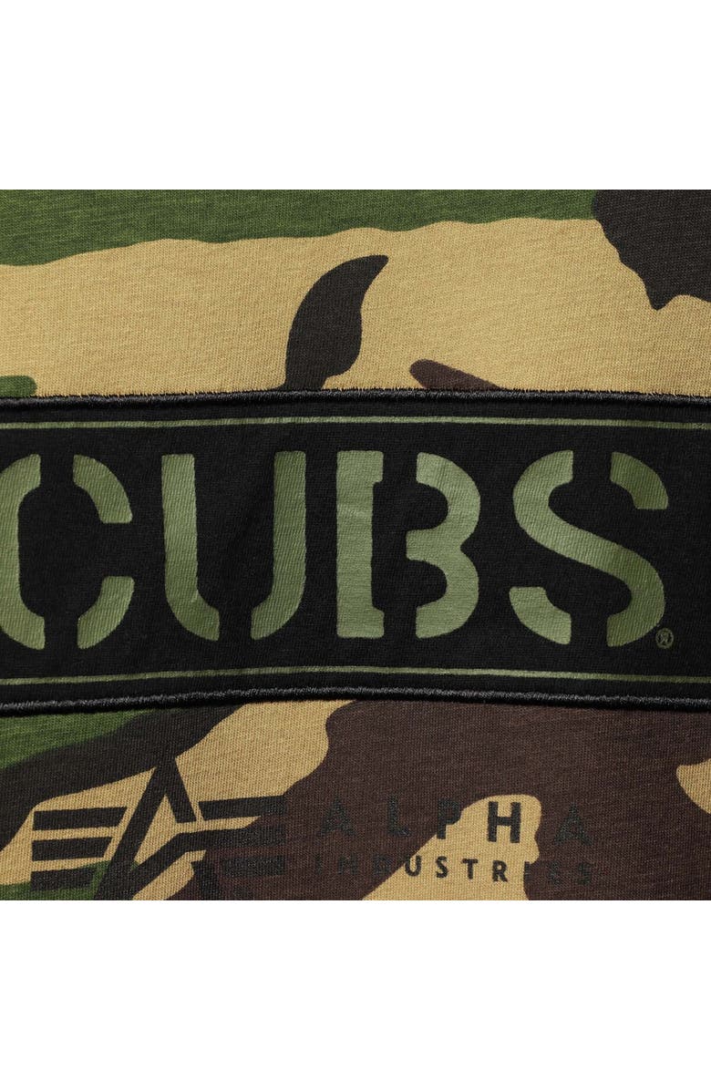New Era Men's New Era Camo Chicago Cubs Club T-Shirt, Alternate, color,
