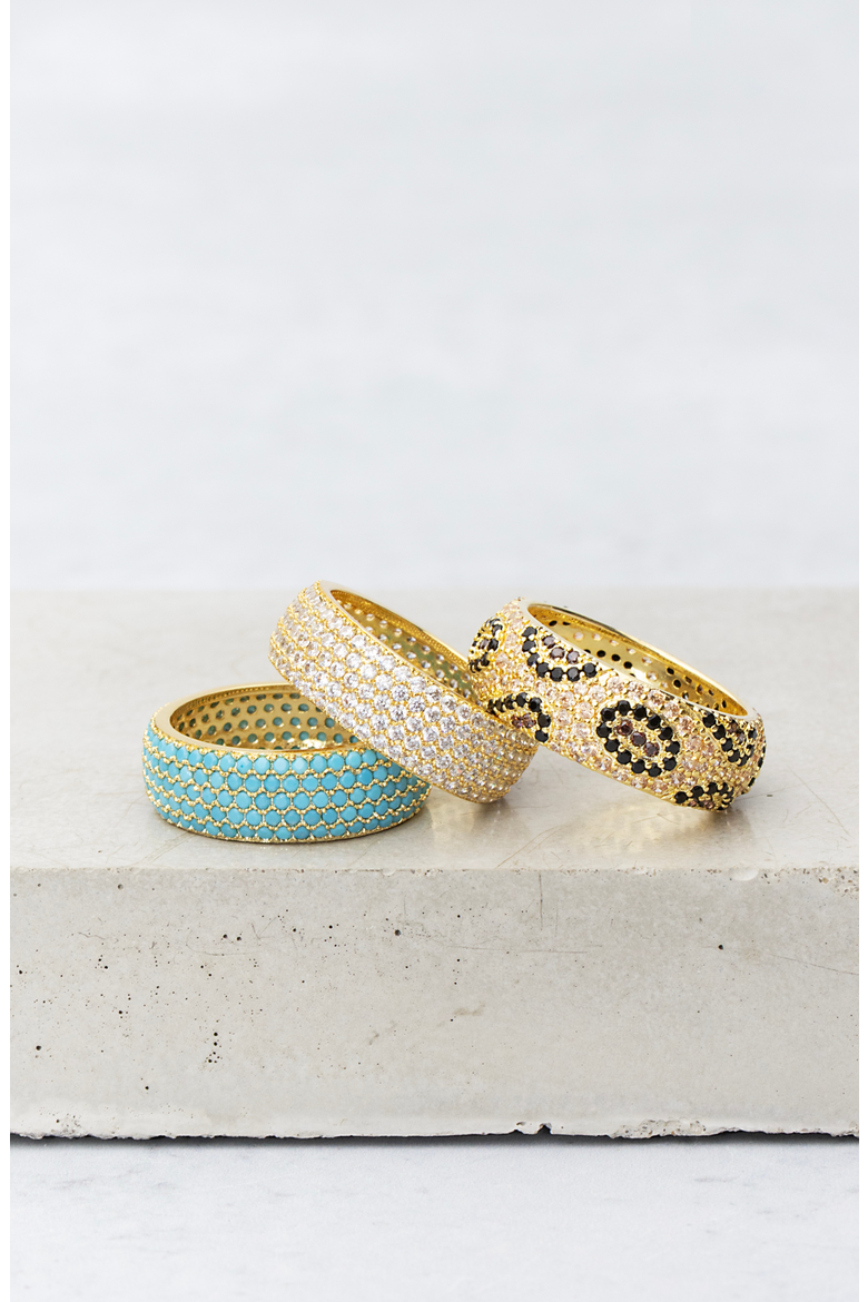 Mini Billionaire Ring, Alternate, color, Gold