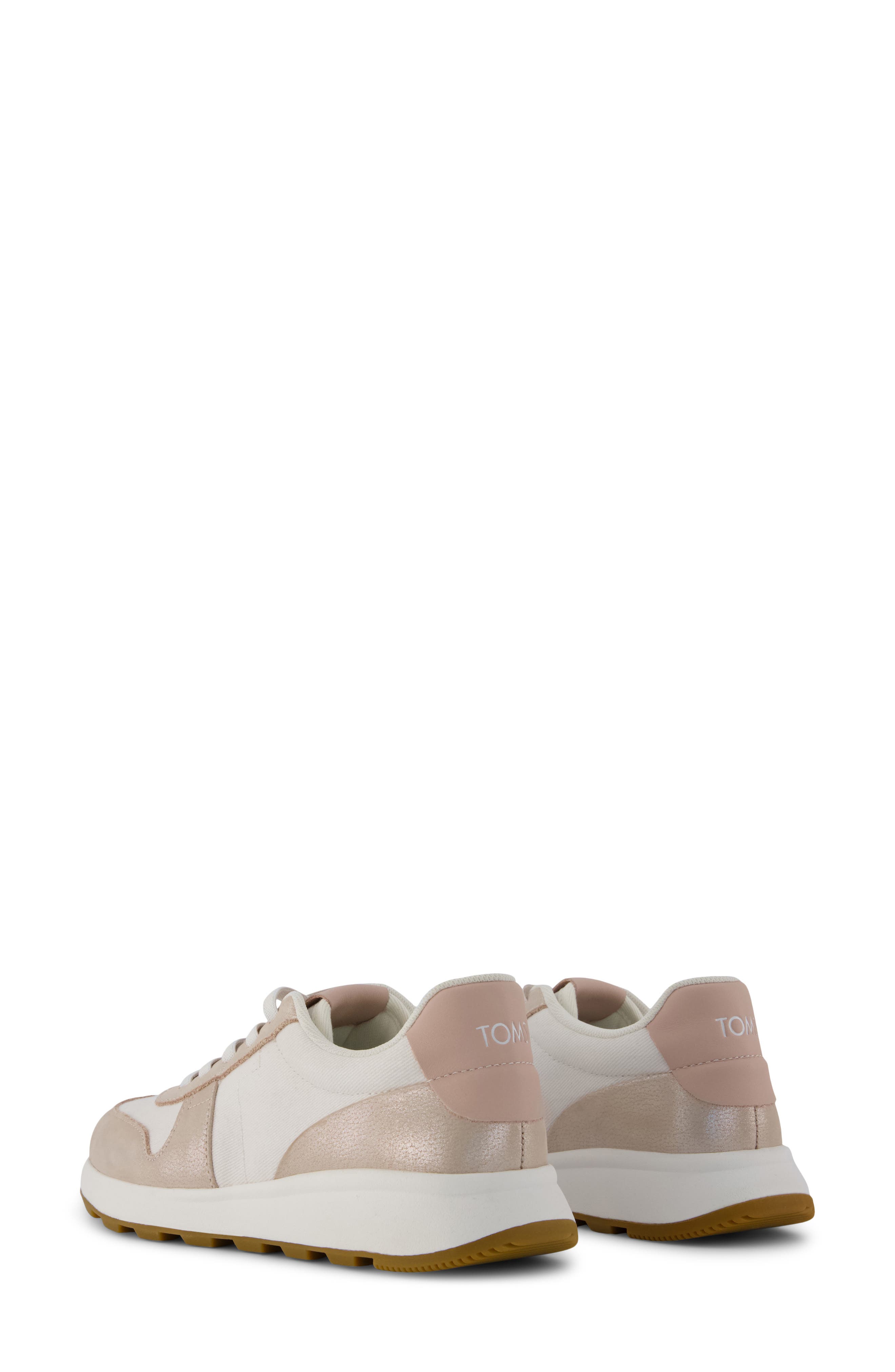 TRVL Lite Retro Sneaker, Alternate, color, GOLD