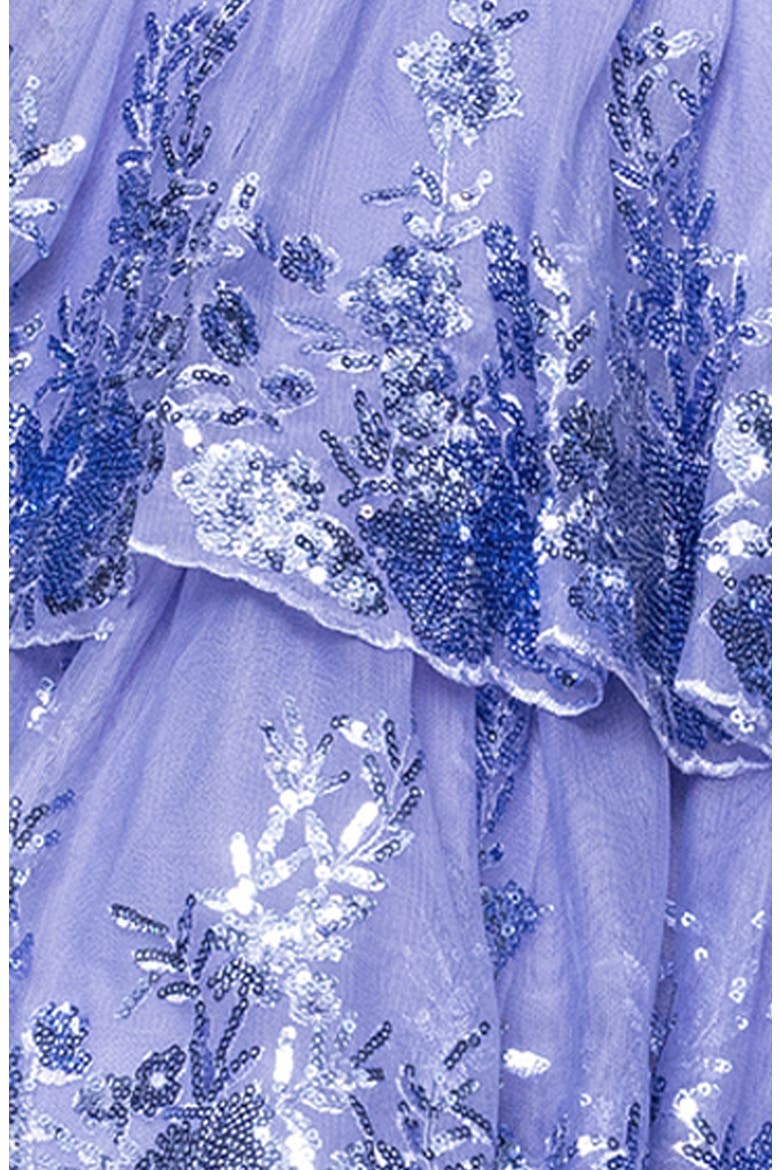 Corset Halter Minidress, Alternate, color, PERIWINKLE