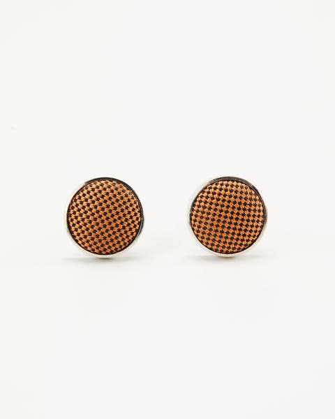 Twill Silk Cufflinks