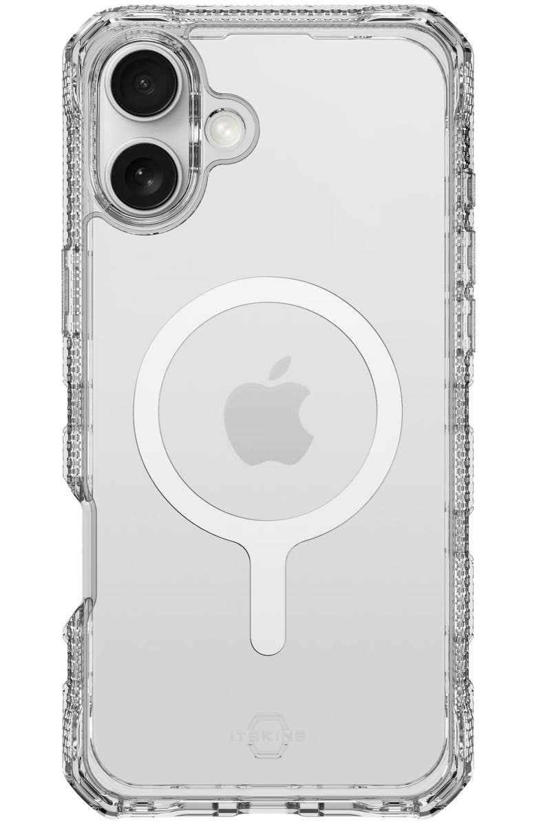 ITSkins Supreme_R Clear MagSafe Case for Apple iPhone 16, Main, color, Clear