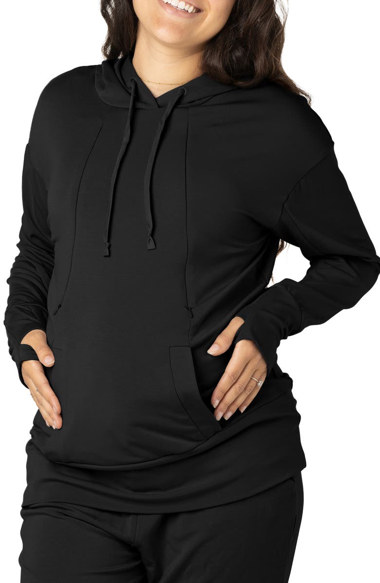 Kindred Bravely Relaxed Fit Nursing Hoodie, Alternate, color, 