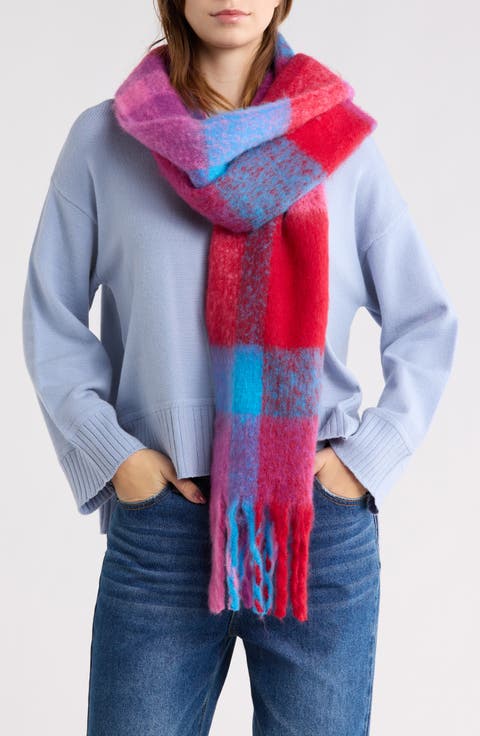 Mmmpop Plaid Lofty Scarf
