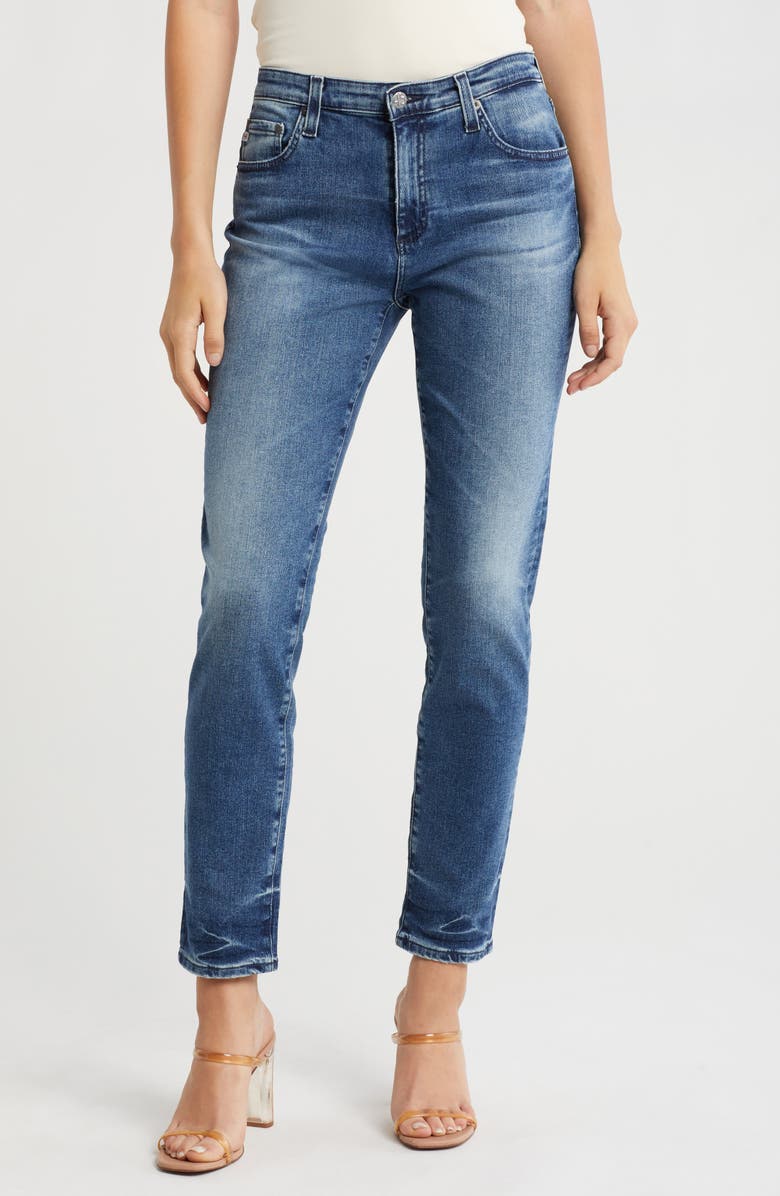 AG Prima Low Rise Ankle Cigarette Jeans, Main, color,