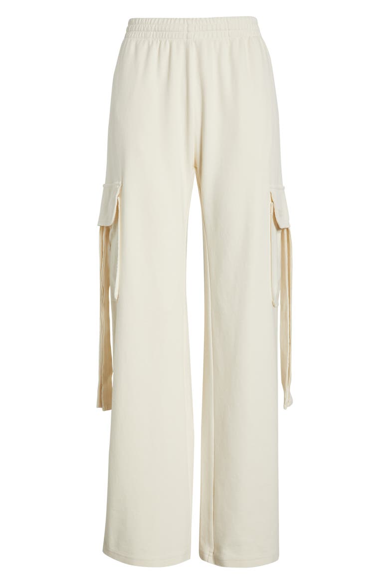 Ophira Cargo Pants, Alternate, color, CREAM