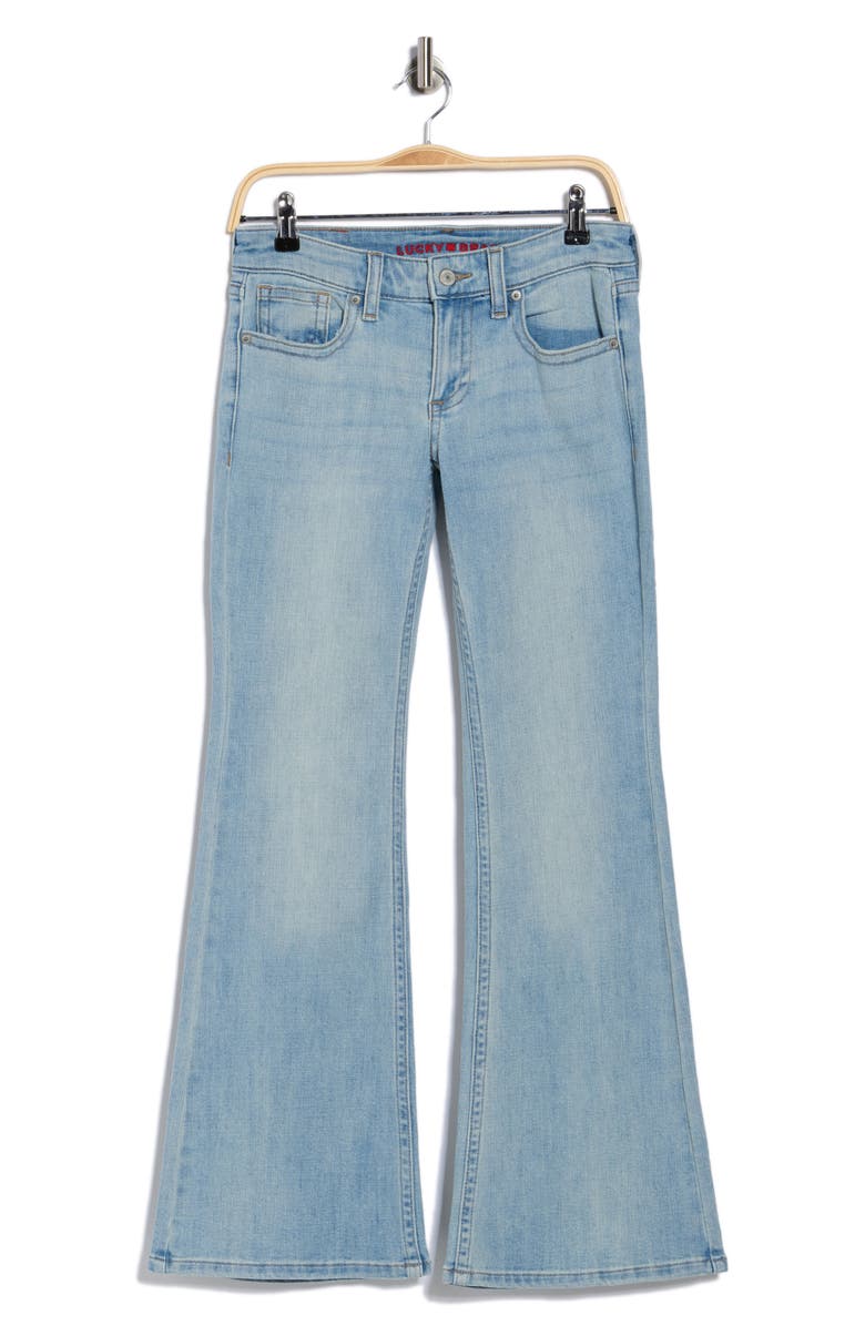 Lucky Brand Low Rise Flare Leg Jeans, Main, color, Soundbath