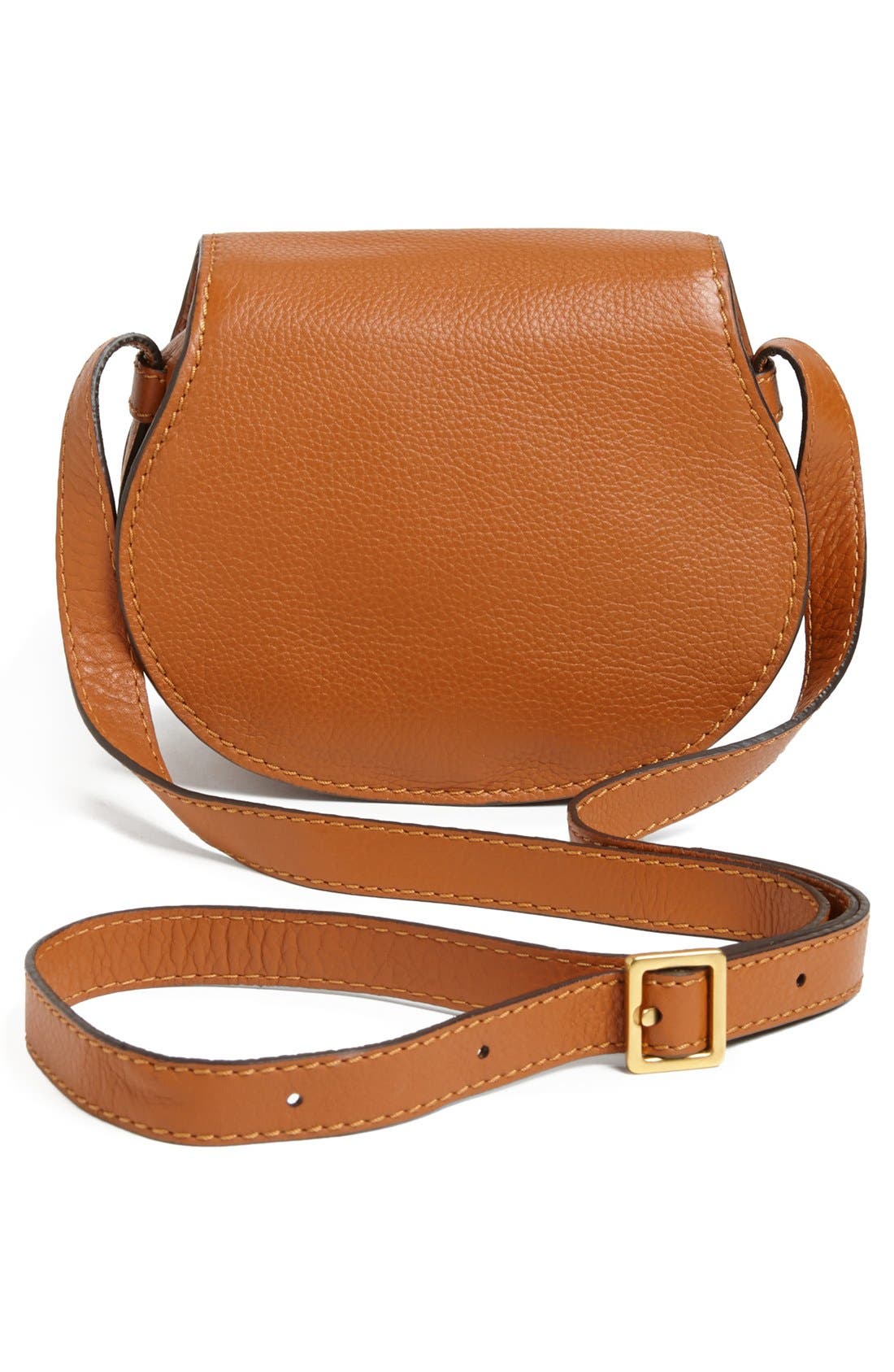 Chloé Small Marcie Crossbody Bag, Alternate, color, Tan Gold Hrdwre