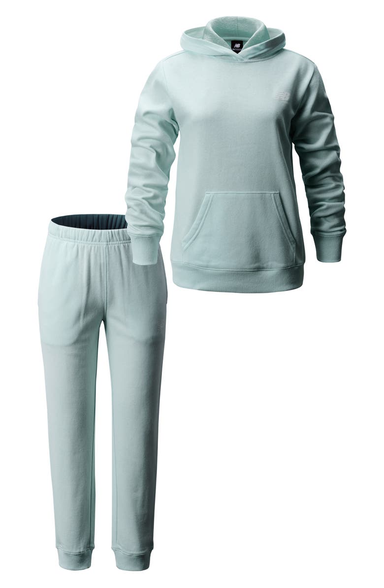 New Balance Kids' 2-Piece Hoodie & Joggers Set, Main, color, 
