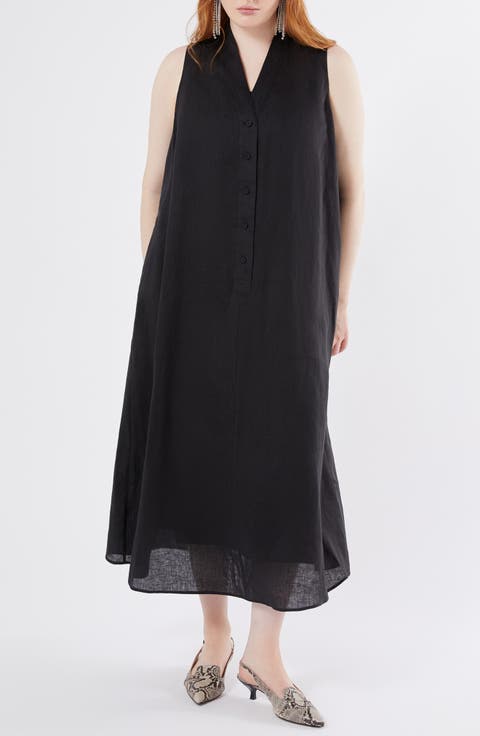 Tema Sleeveless A-Line Dress