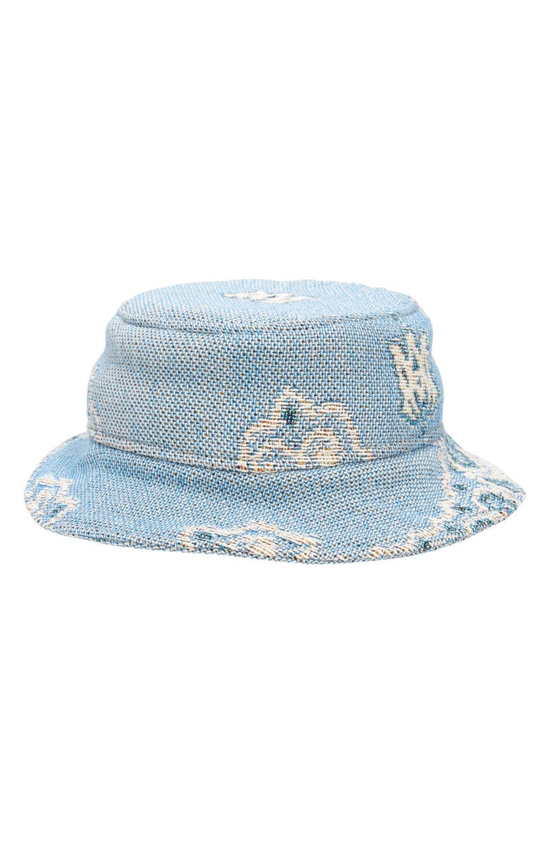 AMIRI MA Paisley Blanket Cotton Bucket Hat, Main, color,