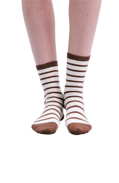 Women's Stripe Crew Sock