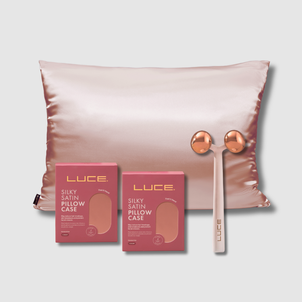 Luce Beauty De-puff & Define Collection In Pink