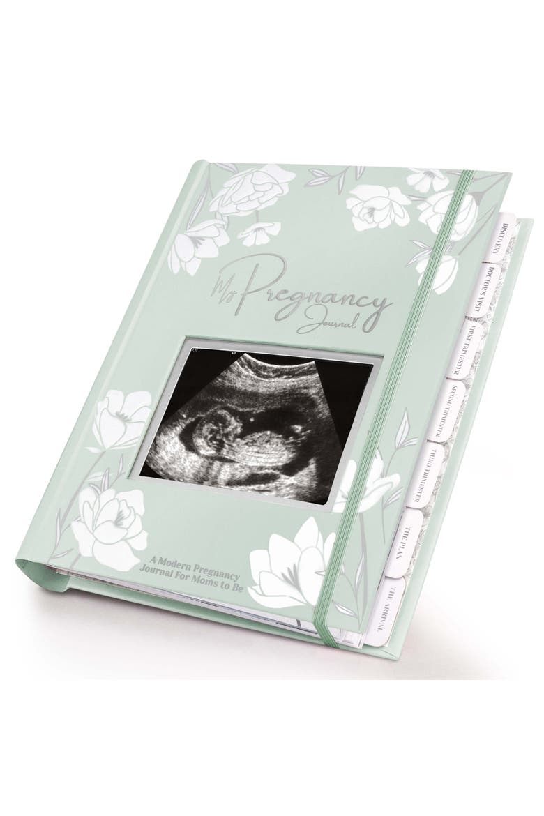 Blossom Pregnancy Journal, Main, color, Sage