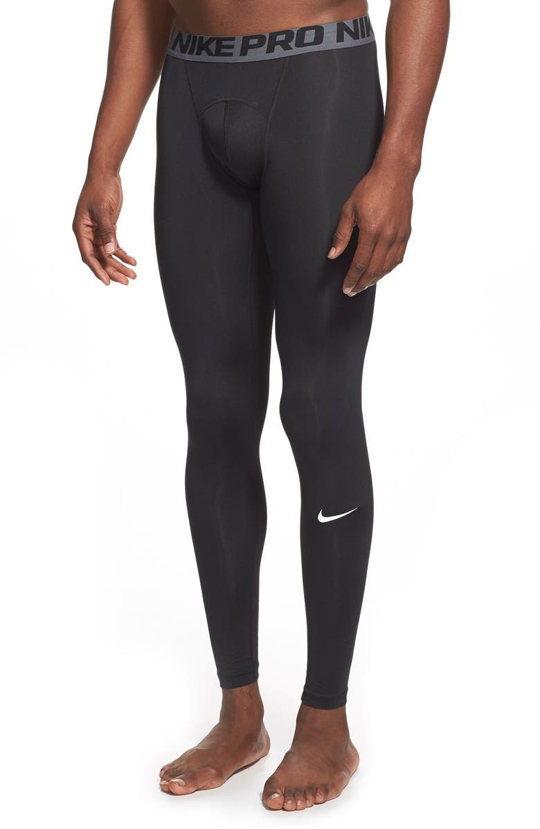 Nike 'Pro Cool Compression' Four-Way Stretch Dri-FIT Tights, Main, color, 