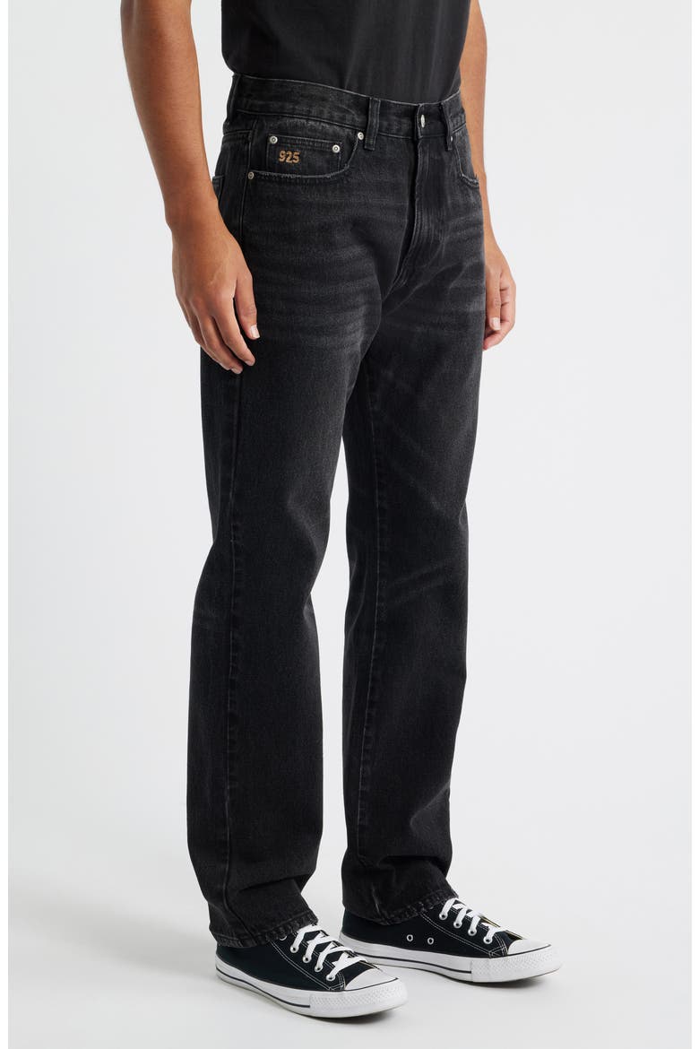 Stock Straight Leg Jeans, Alternate, color, MIDNIGHT BLACK